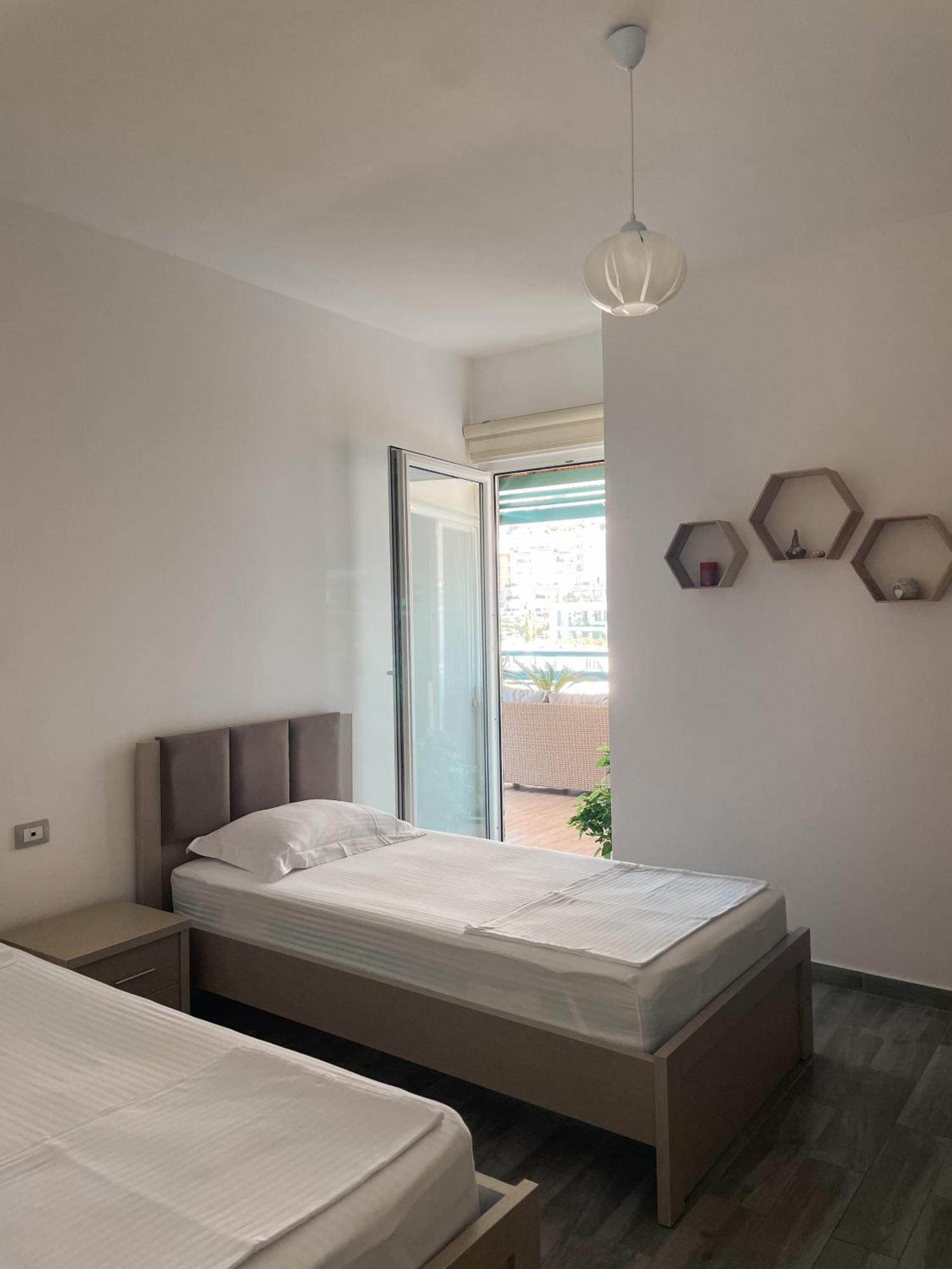 Aqua Holiday Apartments Vlora Szoba fotó